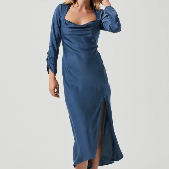 knee length dresses for ladies Gracie Panel Midi Dress • Fruity Floral – Tonya's Treasures Inc